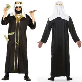 Disfraz Jeque Árabe para adulto > Disfraces para Hombres > Disfraces Países  del Mundo Hombres > Disfraces de Arabes para Hombre > Disfraces para Adultos