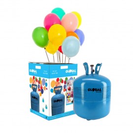 Helio para globos en bombona de helio desechable en Comercial Persan