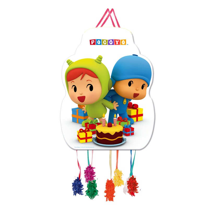 Pocoyo birthday party  Cumpleaños pocoyo decoracion, Piñata de pocoyo,  Decoraciones de globos para fiesta
