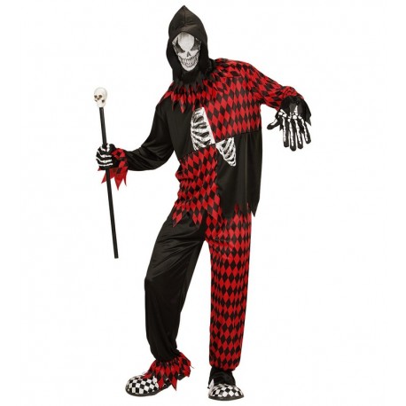 Disfraz de Evil Jester para Adulto