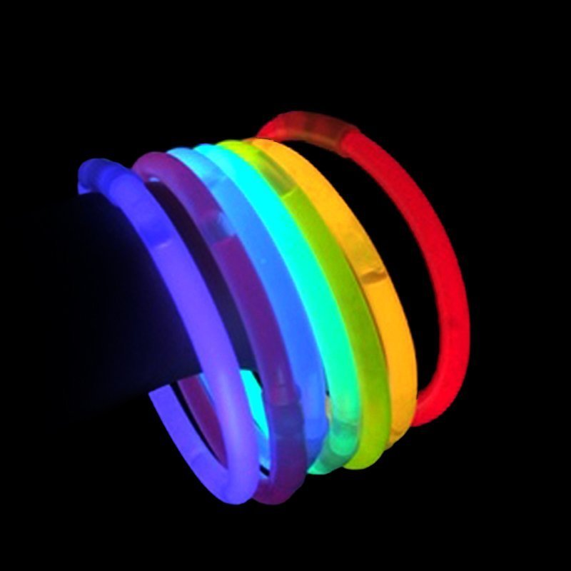 Pulseras Unicolor Luminosas - Recíbelo en 24 horas