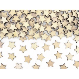 Cañón confeti dorado estrellas 40cm