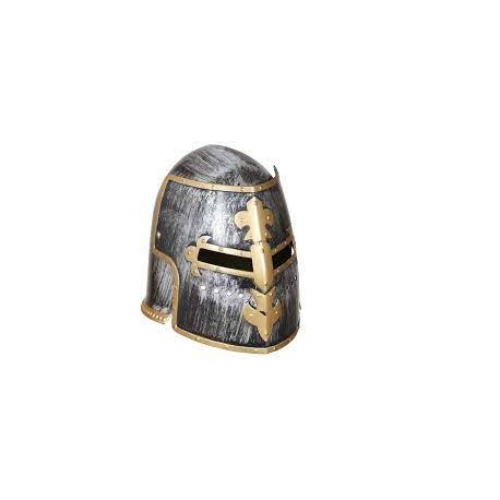 Casco de Guerrero Medieval con Visor