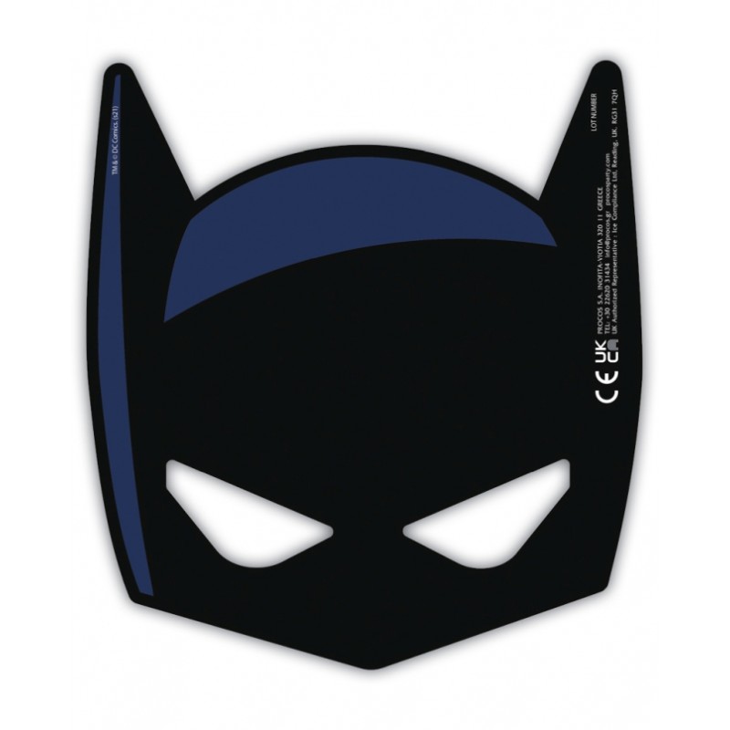 8 Máscaras Batman - FiestasMix