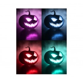  Farolillos de papel para decoración de Halloween con luz LED,  decoración interior y exterior, 4 unidades : Herramientas y Mejoras del  Hogar