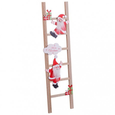 Escalera Papa Noel Escalera Madera 17 X 1,80 X 60 Cm