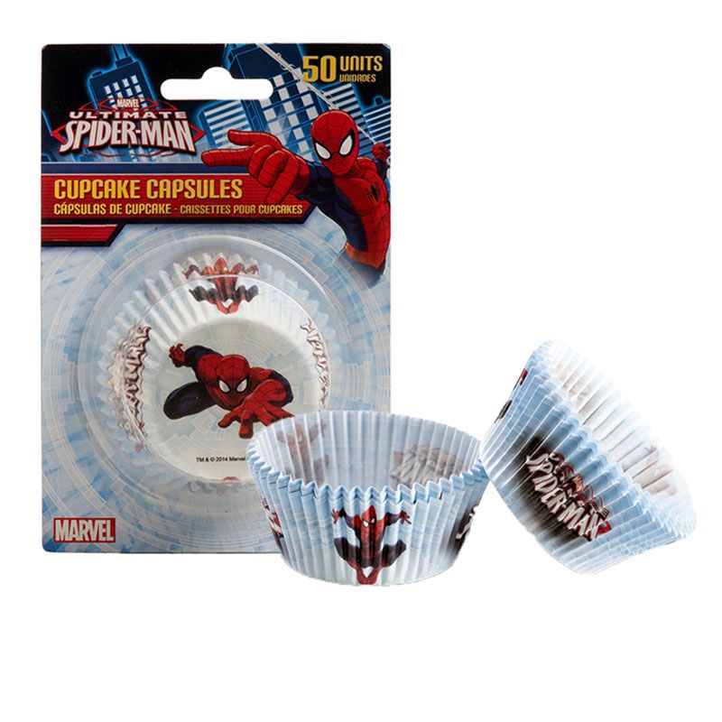 Cápsulas Spiderman para Cupcakes - Mejor Precio Garantizado