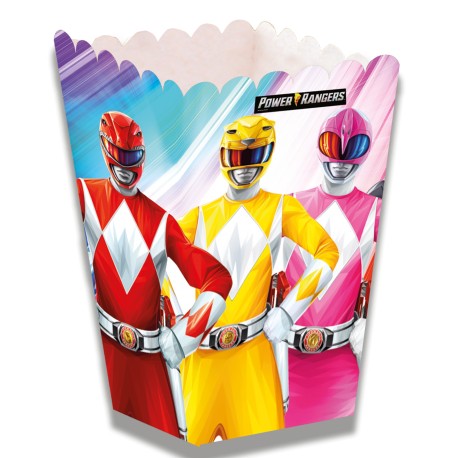 Caja Power Rangers para Palomitas