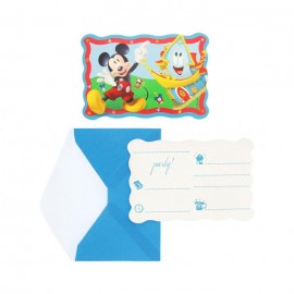 Invitaciones Mickey Mouse