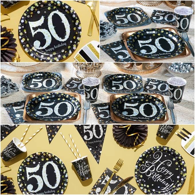 Decoración de cumpleaños número 50, globos para fiesta de cumpleaños de 50  años