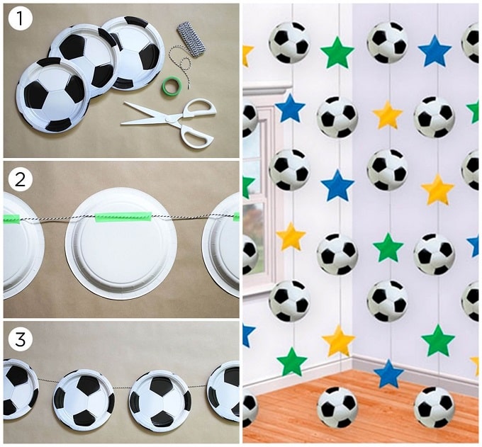 Ideas Cumpleaños Fútbol - Como adornar, decorar y celebrar