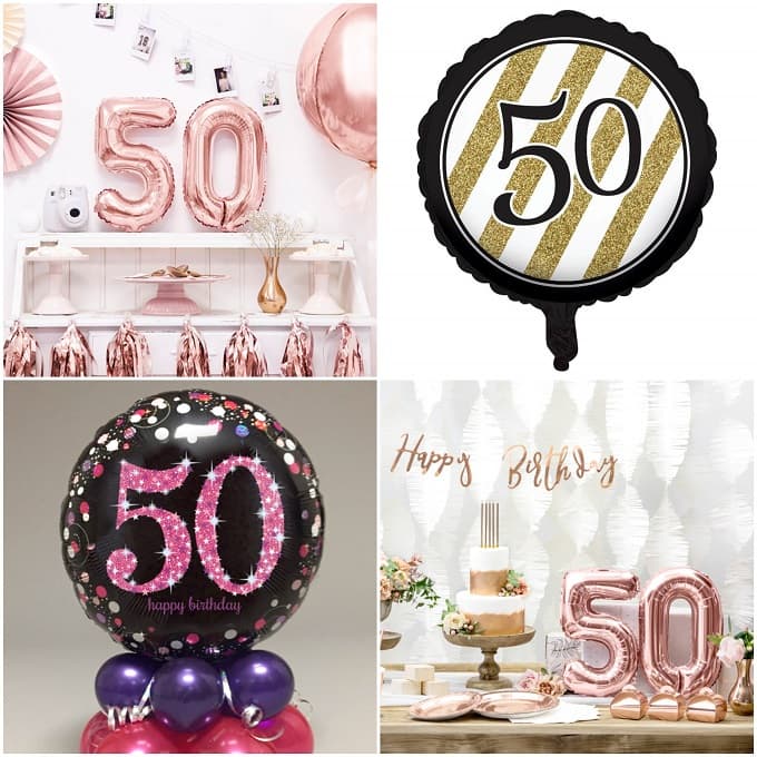 Cumple 50 años mujer  decoración de unas, decoracion cumpleaños