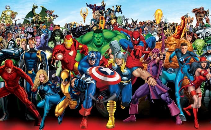 Set Decoración De Cumpleaños Superheroes Avengers