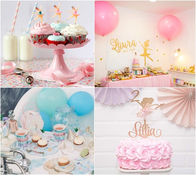 Ideas Cumpleaños Bailarinas - Cómo adornar, organizar y decorar una fiesta