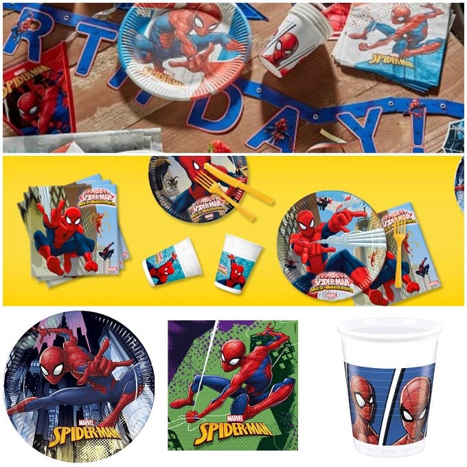 Ideas Originales para Decoración de Fiestas y Cumpleaños Spiderman