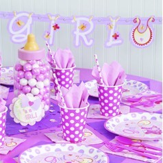 Cientos de ideas originales para decorar tu mesas de baby shower -  FiestasMix