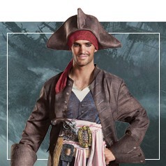 Disfraz pirata Caribe adulto 