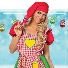 ▷【Disfraces de Navidad para Mujer Baratos】«Comprar Vestido o Traje Online»  - FiestasMix