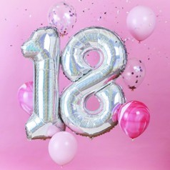 Decoración 18 Cumpleaños - Adornos y Cosas de 18 años - Comprar Online -  FiestasMix