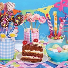 Decoración, ideas y adornos de mesas dulces para fiestas - FiestasMix