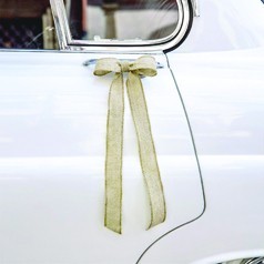 Adornos para coches de boda Madrid - Decoración coches de novios